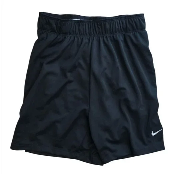 Nike Attack Women's Dri-fit Fitness Mid-Rise Shorts - Black/refs - Picture 2 of 5